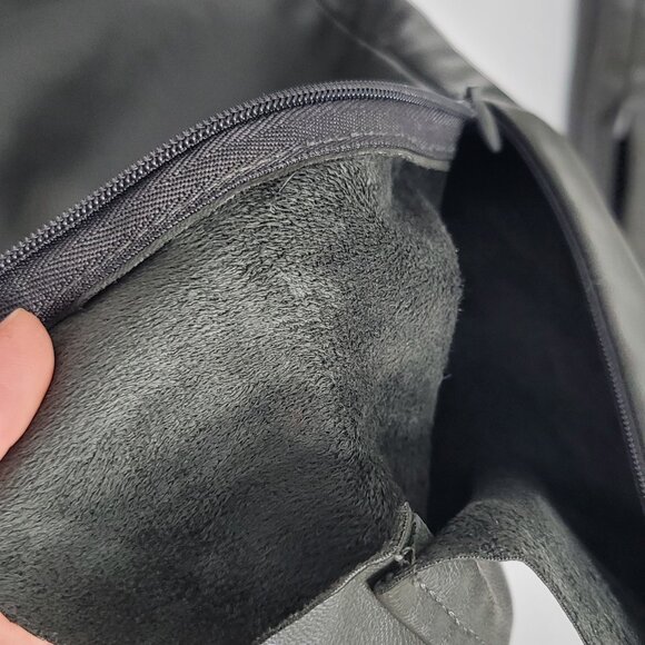 Zara Women's Light Green Faux Leather High Rise Skinny Leggings Size XS - Picture 11 of 15